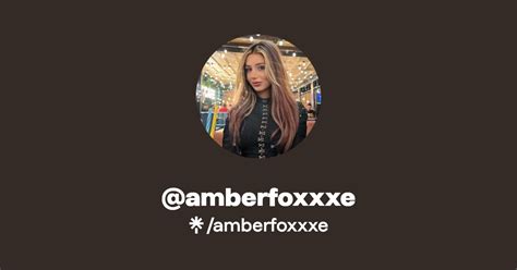 amberfoxxxe onlyfans|OnlyFans @theamberfoxxx